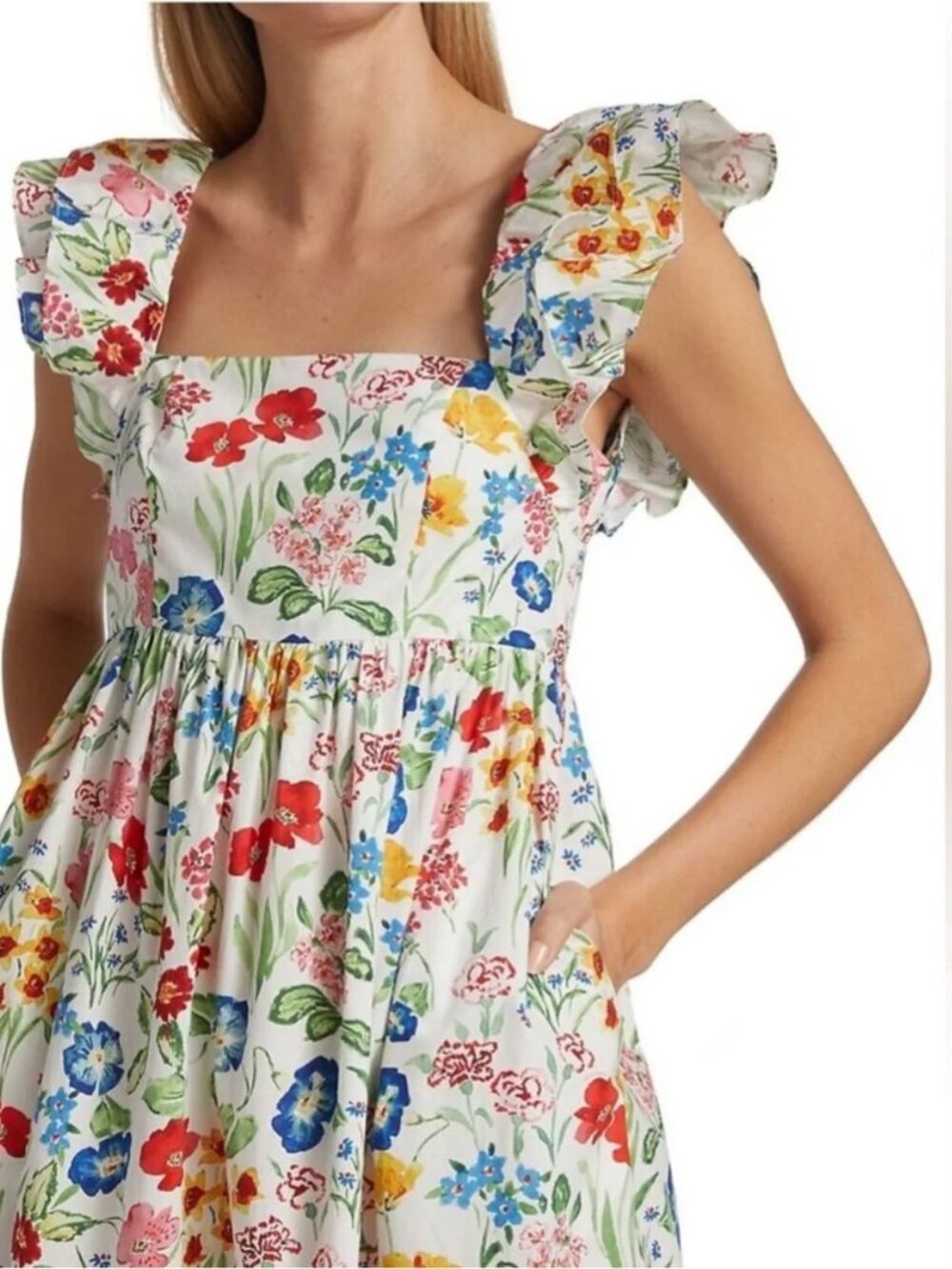 NWT Cara Cara Darby Floral Midi Dress - Picture 2 of 8